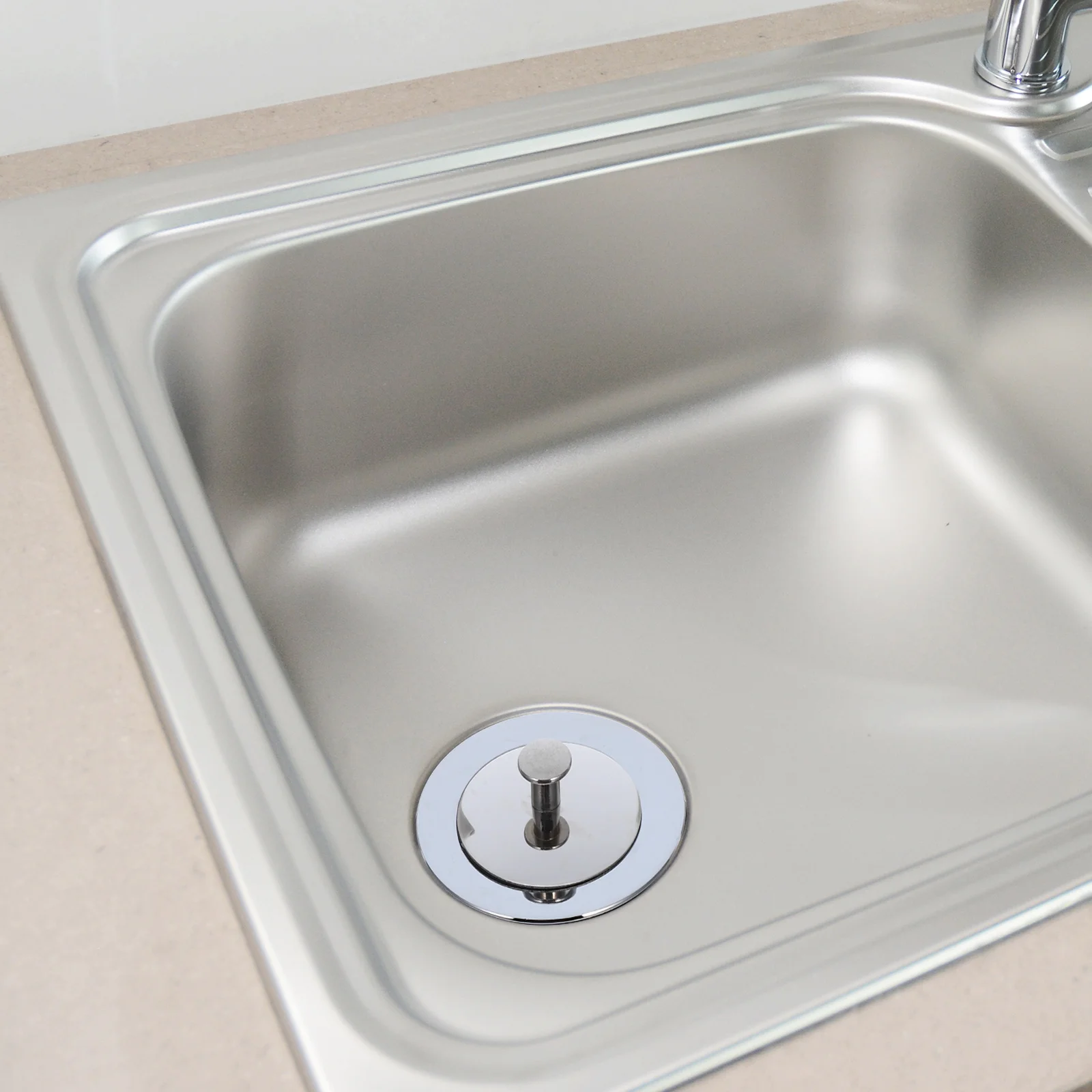 

Stainless Steel Mop Drainage Assembly Sealing Structure Odor Resistant Easy Installation Laundry Basin Marble Tub Side