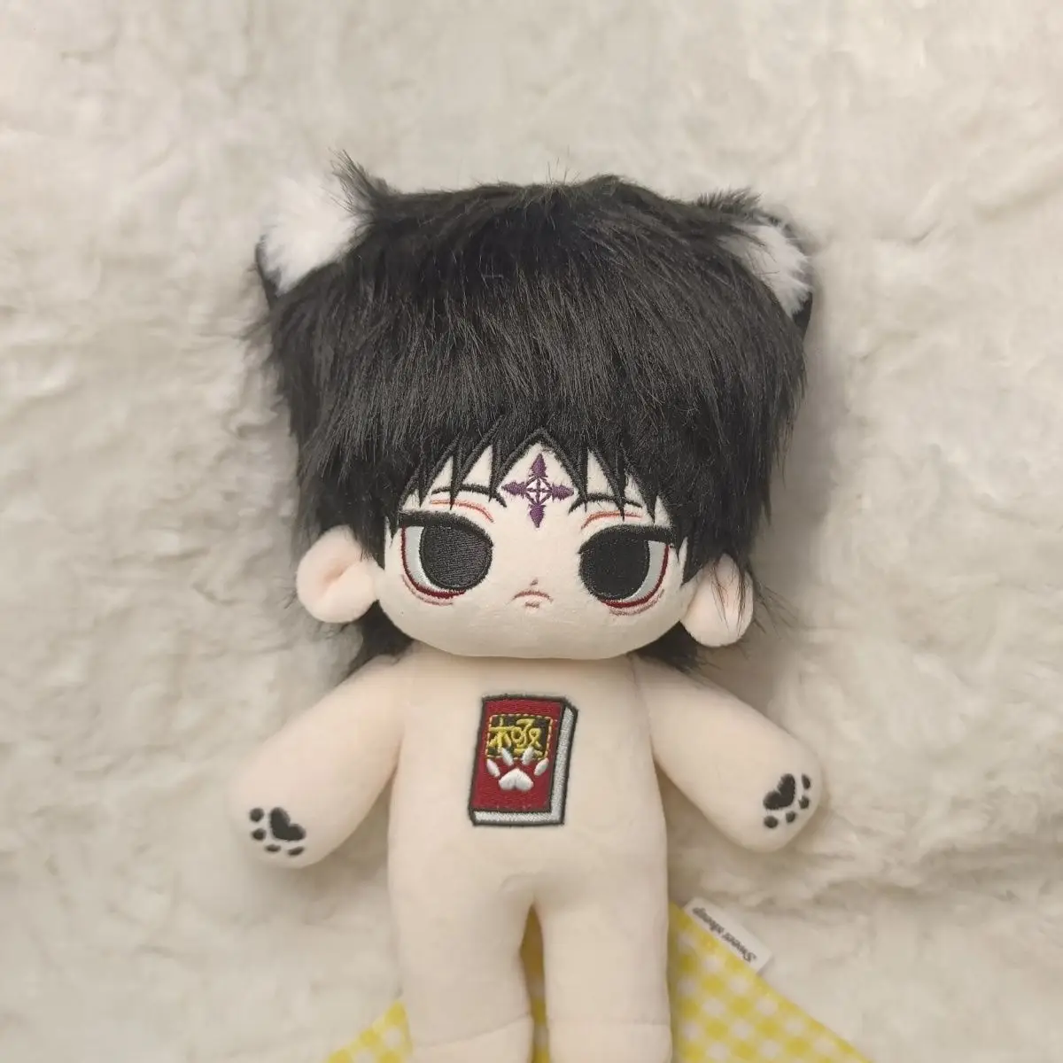 Boneka Katun Berdandan 20Cm COS Anime Hunter X Hunter Chrollo Lucilfer Boneka Kartun Boneka Mewah Mainan Hadiah DIY Anak-anak Dewasa