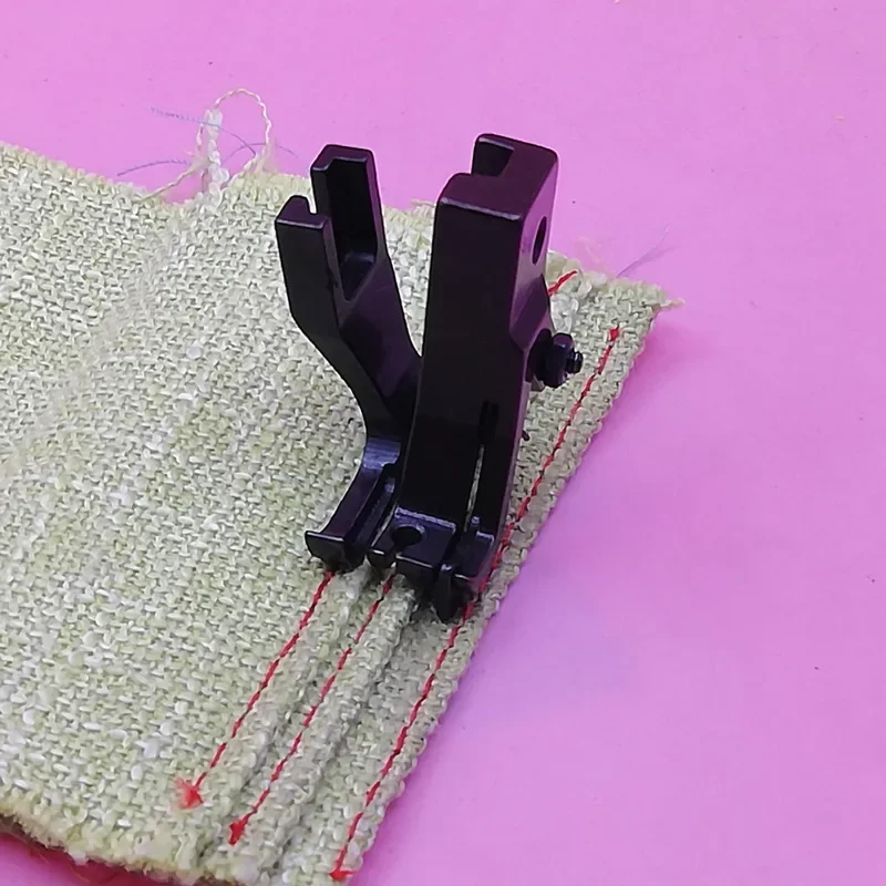 JUKI Broher TYPICAL Industriële loopvoetnaaimachine Rechterkant Gids voor leer of zware dikte Draaibare voeten