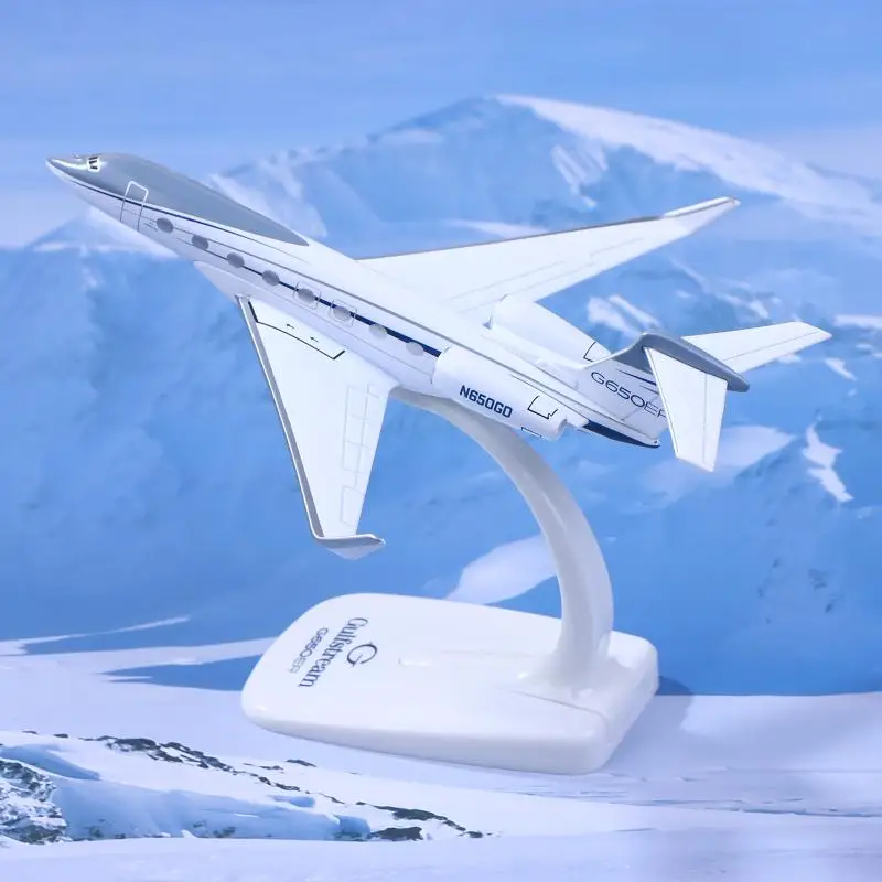 1 個ガルフストリーム G650ER 1/200 スケールダイキャストモデル飛行機飛行機モデルガルフストリーム G650 航空機飛行機モデル飛行機