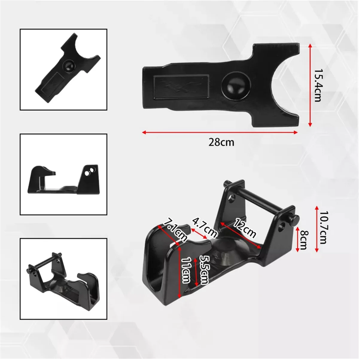 TL-50 Coupler Gooseneck Trailer Lock for Heavy Trailers Livestock Haulers