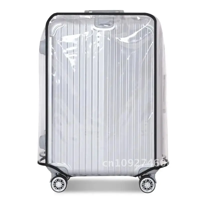 

Clear PVC Suitcase Cover Protectors 18 20 22 24 26 Travel 28 on for PVC Inch Carry Luggage Protector Transparent 30