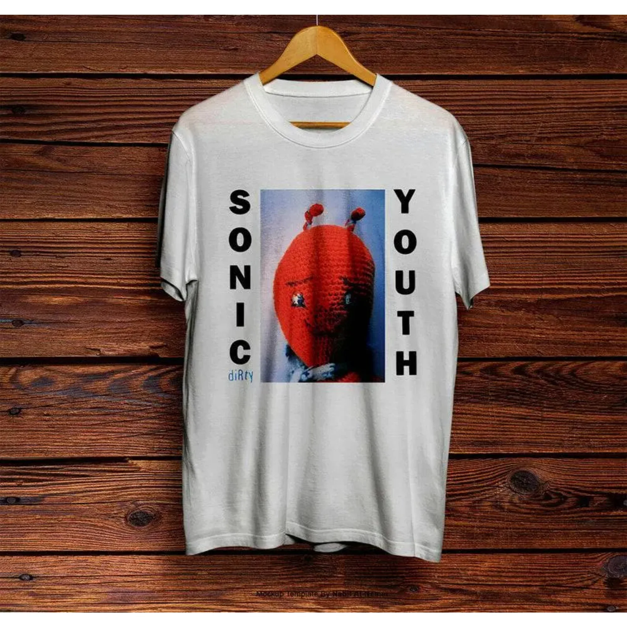 

Новые летние мужские футболки из 100% хлопка Sonic Youth Unisex Футболка грязного размера для мужчин Y2k Harajuku Street Oversize Unseix Top