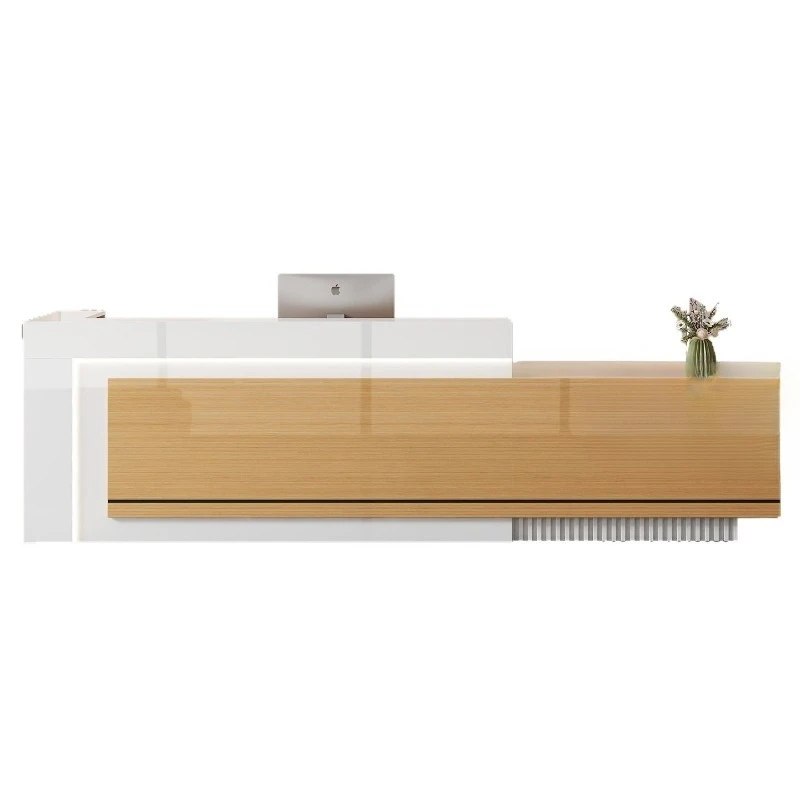Company front desk Reception desk Hotel welcome desk Training institution counter