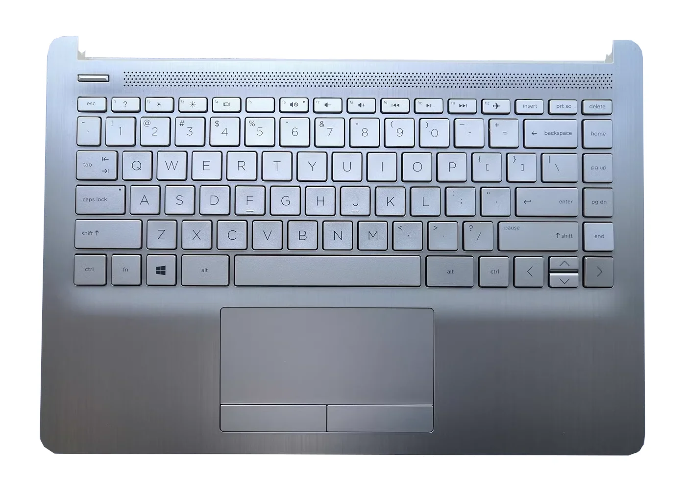 

New Original For Pavilion 14-CF 14-DF 14-DK Palmrest Keyboard Bezel Cover L48647-001 L48648-001 Silver