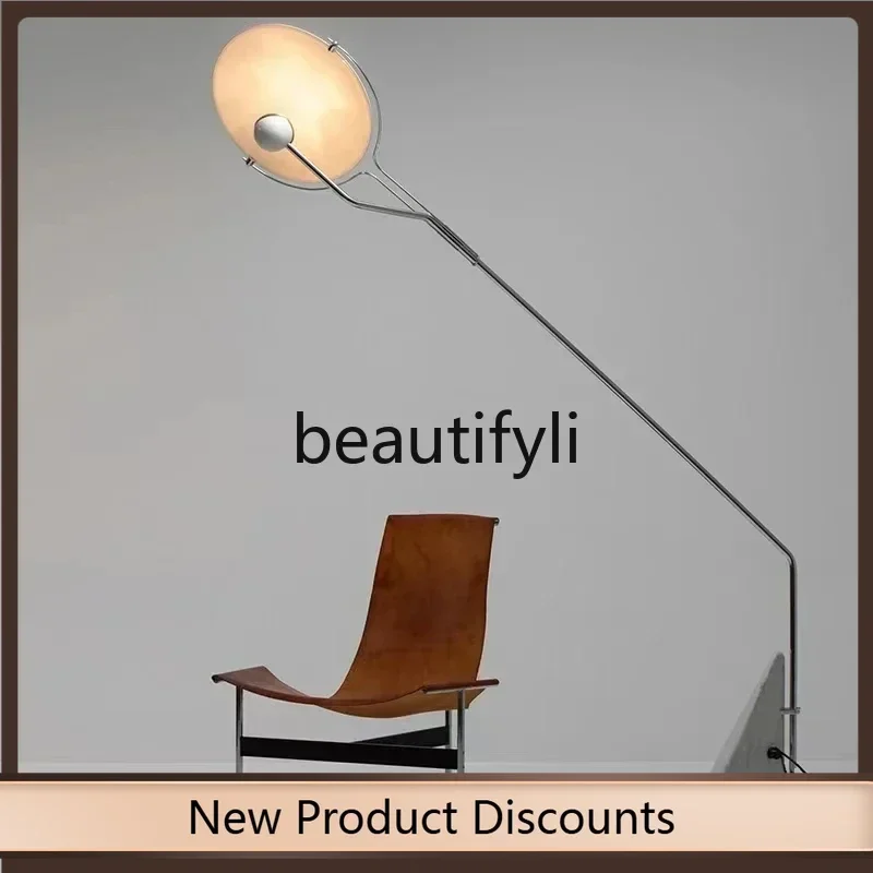 TTT  Postmodern sofa model room fishing Nordic lamp minimalist living room floor lamp designer soft decoration corner
