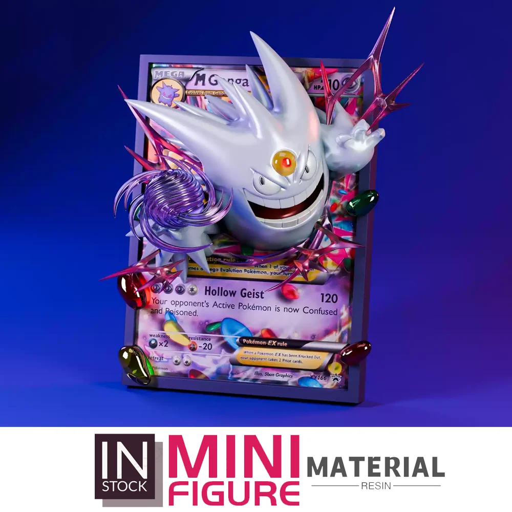 

[Предзаказ] Мини-фигурка из смолы [GEISHA Mini]-Сияющий Gengar