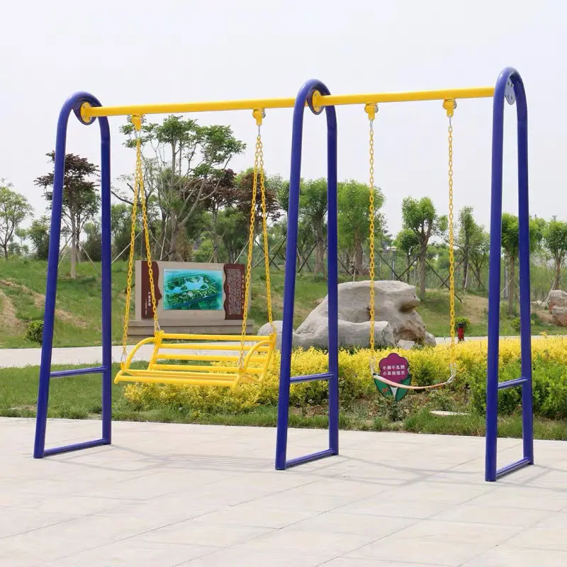 

Outdoor outdoor fitness equipment Park community Urban new rural leisure and entertainment places Single swing chair