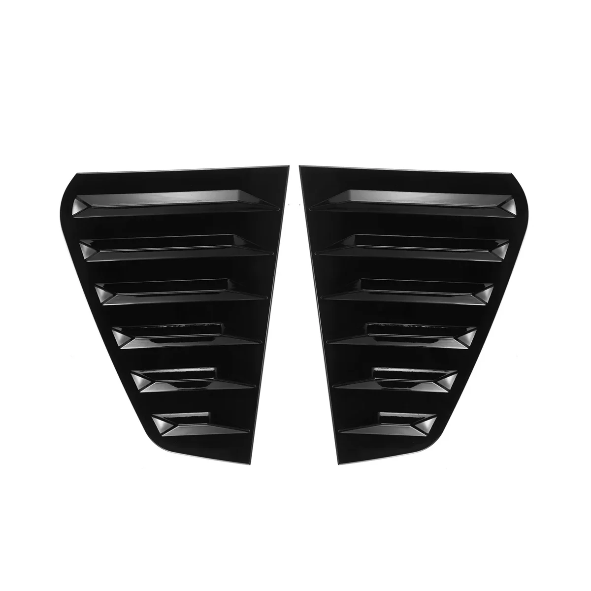 

Rear Side Glass Louver Rear Triangle Window Cheek Decorative Sticker Car for Golf GOLF/R MK6