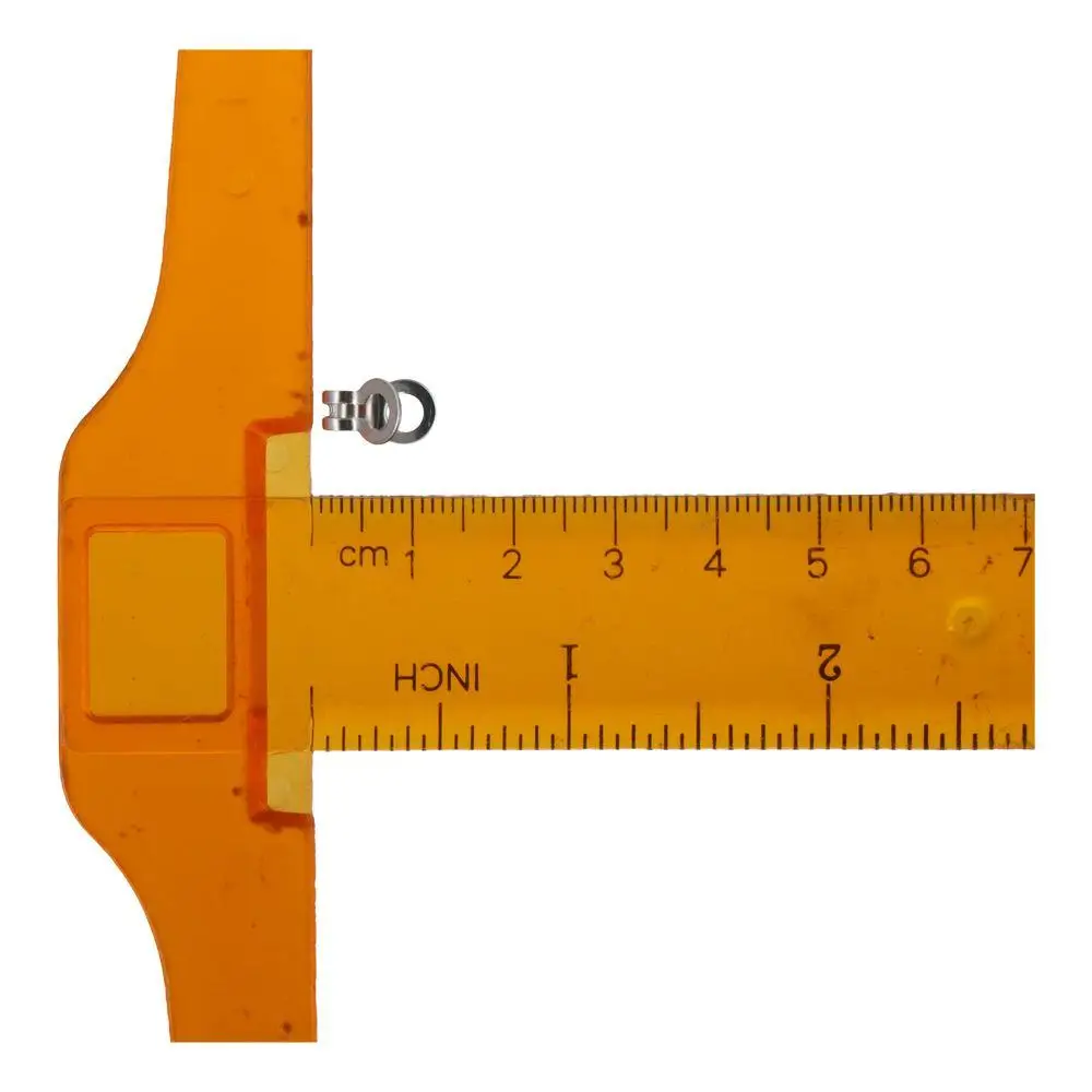 100 Stks/zak 2Mm 3.0/3.2Mm 4.0/4.5Mm Kogelketting Connectoren 304 Roestvrijstalen Zilverkleurige Dubbele Ringschakel