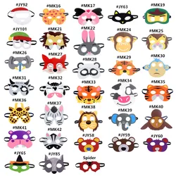 Cosplay Masks Super Wolf Panda Animals Face Giraffe Tiger Mask Kids Children Birthday Costume DIY Masquerade Eye Mask