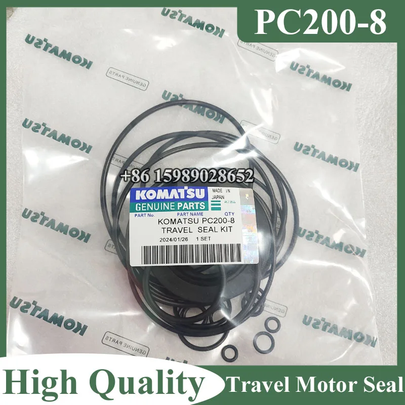 PC200-8 Travel Motor Seal Kit for komatsu excavator PC200-8 PC200lc-8 Cylinder Seal Kit