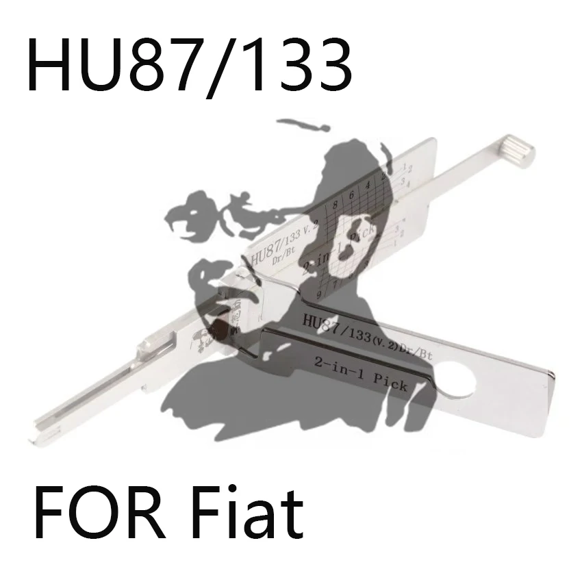 

Инструмент для слесарных работ Lishi 2-в-1 HU87 / HU133 для Fiat Sedici 2006-2008, для Nissan Pixo 2009+, для Subaru G3X 2004+