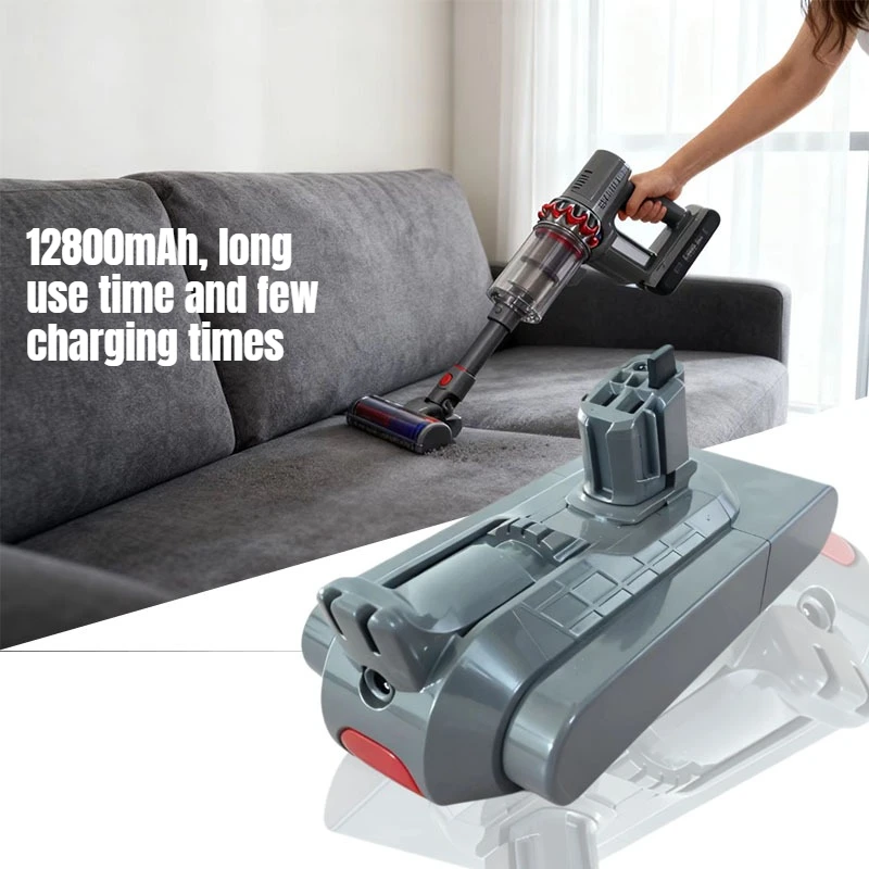 Suitable for Dyson V11 25.2V Removable Battery 12800mAh 9800mAh6800mAh Battery Compatible with  V11 Animal Vacuum Cleaner