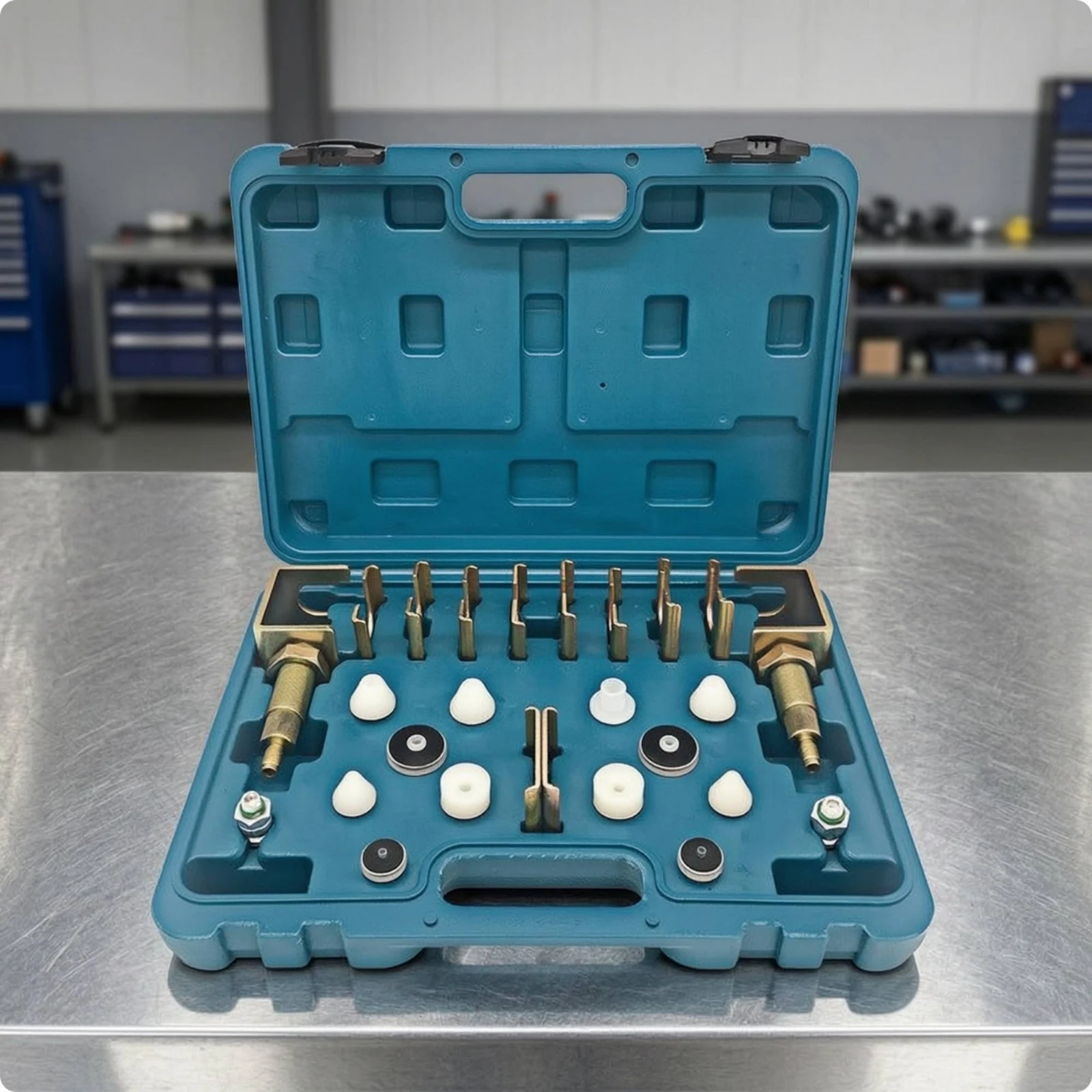 Leak Detection Tool Case Organized Air Conditioning Diagnostic Kit Case Protective Lightweight for Mechanics, Mobile Repair