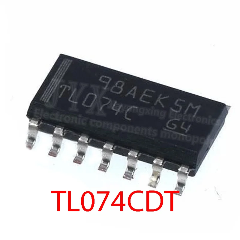 10PCS TL074CDT SOP14 TL074 SOP TL074C SMD 074C TL074CDR SOP-14 new and original IC