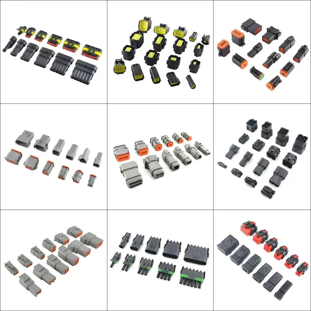 5sets 2Pin Cam Automotive Connector 90980-10947 Crankshaft Position Sensor Connectors Plug 7283-7023-10
