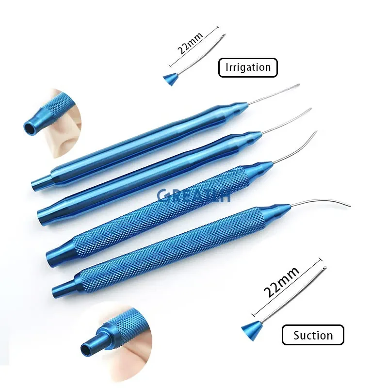 Eye Handle 20G 21G Irrigation/Aspiration Handpiece Instrument Veterinary Ophthalmic