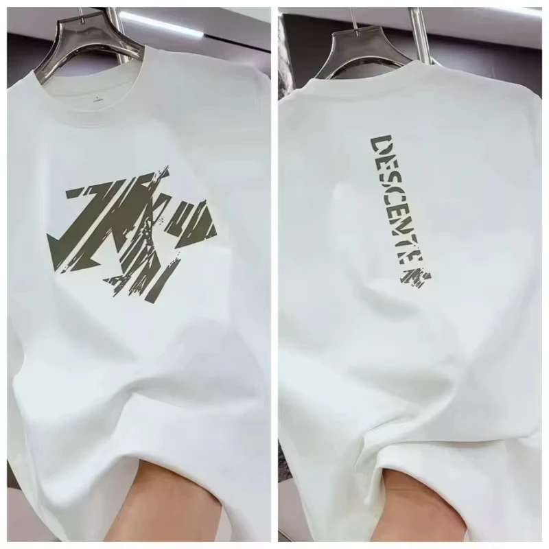 Fashion Brand Print Man T-shir - Streetwear Brand Tees ulasan dan harga