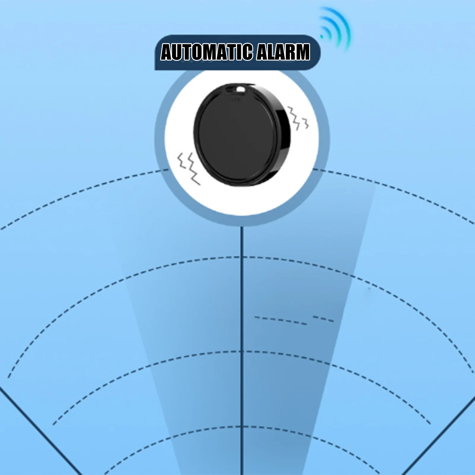 Untuk Sistem Apple Pencari Kunci Pencari Lokasi dengan Suara Nirkabel Pencari Lokasi Pelacakan GPS Real-Time Portabel untuk Sepeda