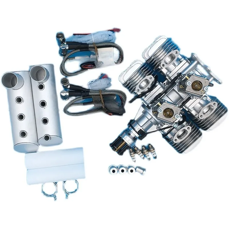

Engine four-cylinder two-stroke natural air-cooled 120CC displacement aircraft