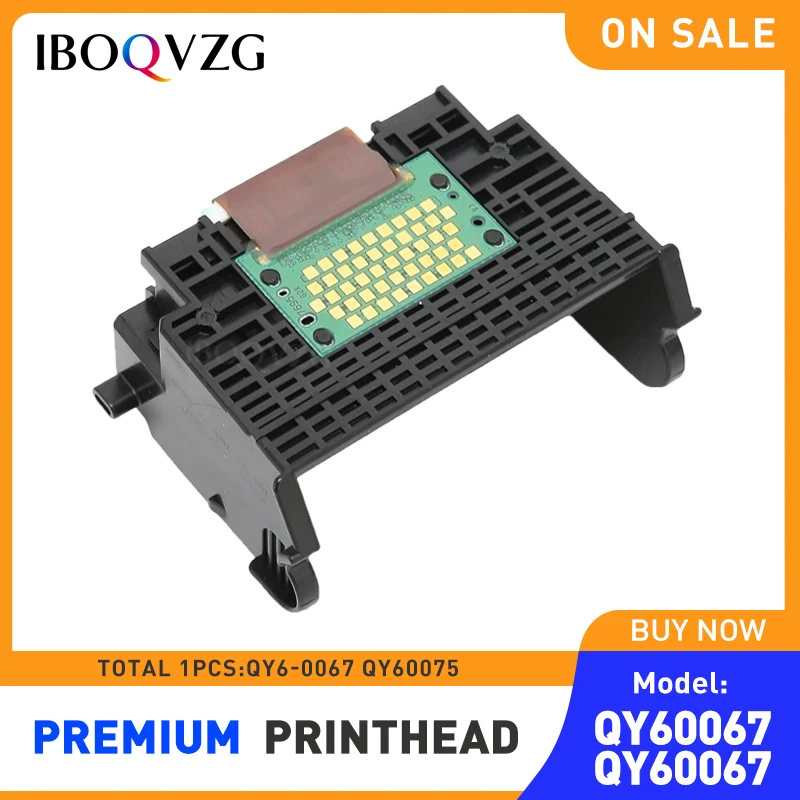 

IBOQVZG Printhead Print Head QY6-0067 QY6-0067-000 QY60067 QY6 0067 For Canon ip4500 MP610 MP810 IP5300 MX850 Printer