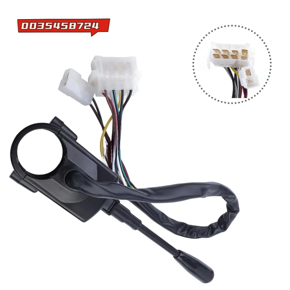 Car Steering Column Turn Signal Switch 0035458724 for 1973 1991 For Old Tractor and Truck with Flasher Control