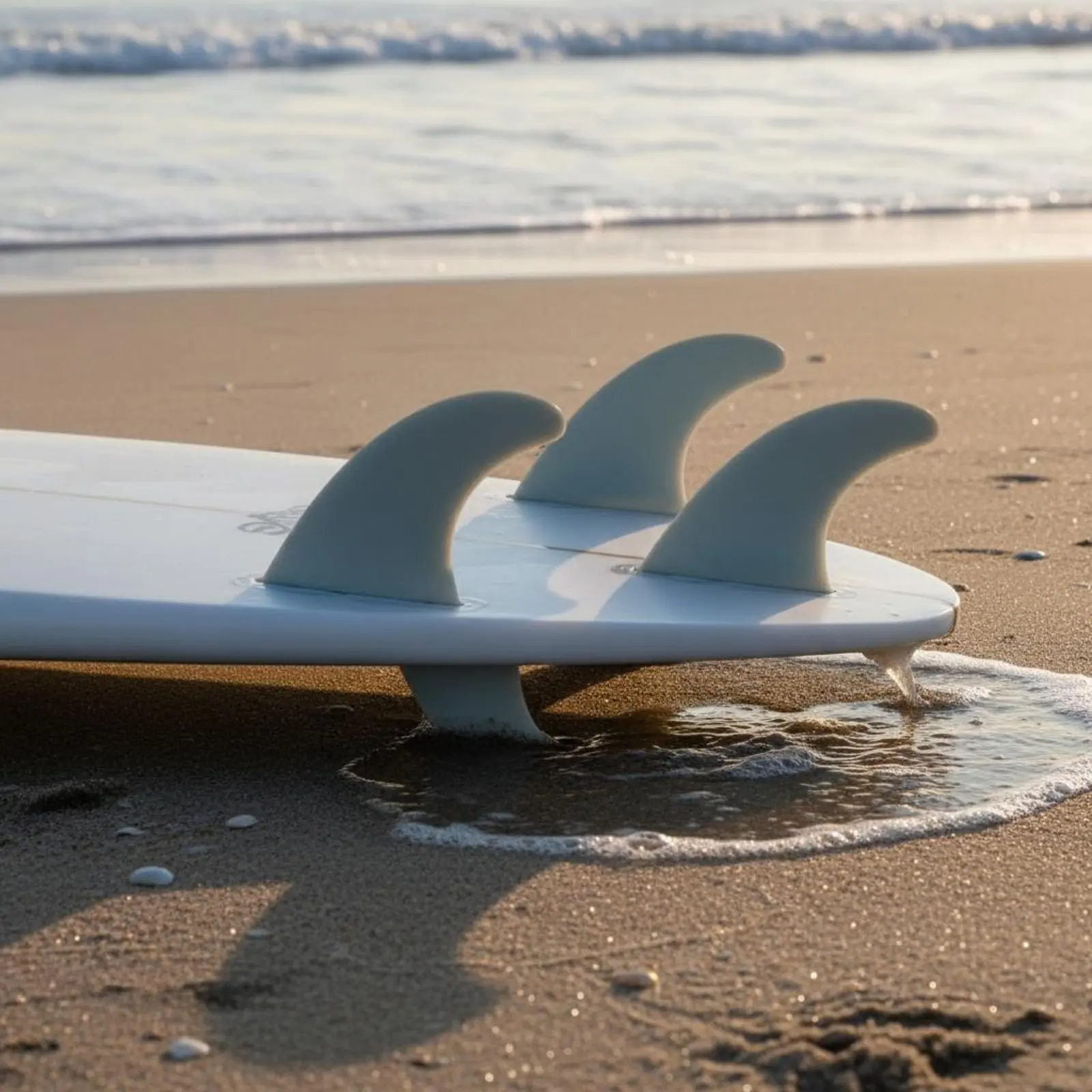 

3 Pieces Wave5 Surfboard Fins Lightweight Thruster Fin Set Watersports Accessory for Surfers