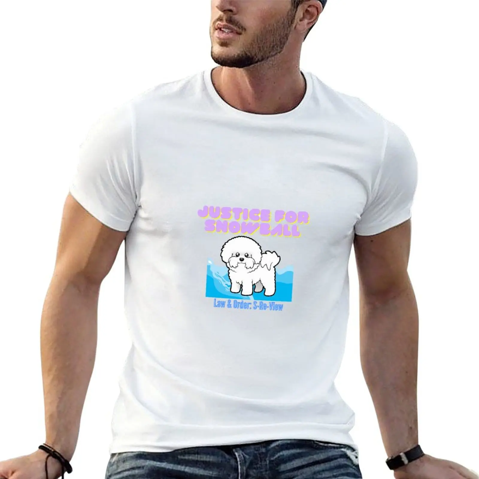 Justice for Snowball - SVU 14x19 Born Psychopath T-Shirt Holiday Casual Short Sleeve Top