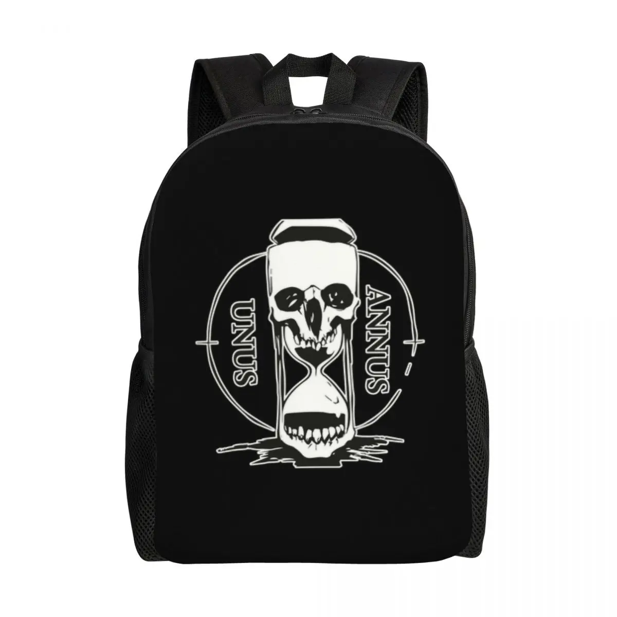 Unus Annus Travel Backpack Women Men School Laptop Bookbag Memento Mori College Student Daypack Bags