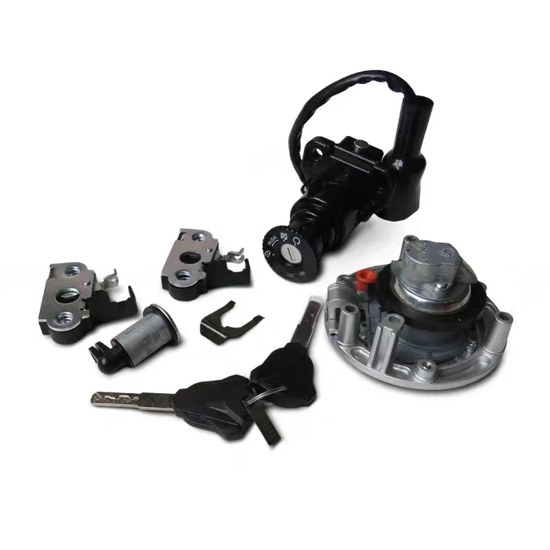 

Original Ignition Switch Fuel gas Tank Cap Cover Seat Handle Locks Include Key for LONCIN VOGE 500R LX500R 500321062-0001