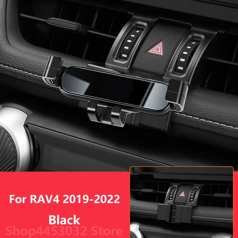 Автомобильные аксессуары, держатель для Toyota RAV4 2022-2019, кронштейн крепления, вращающаяся подставка для GPS, 3 цвета