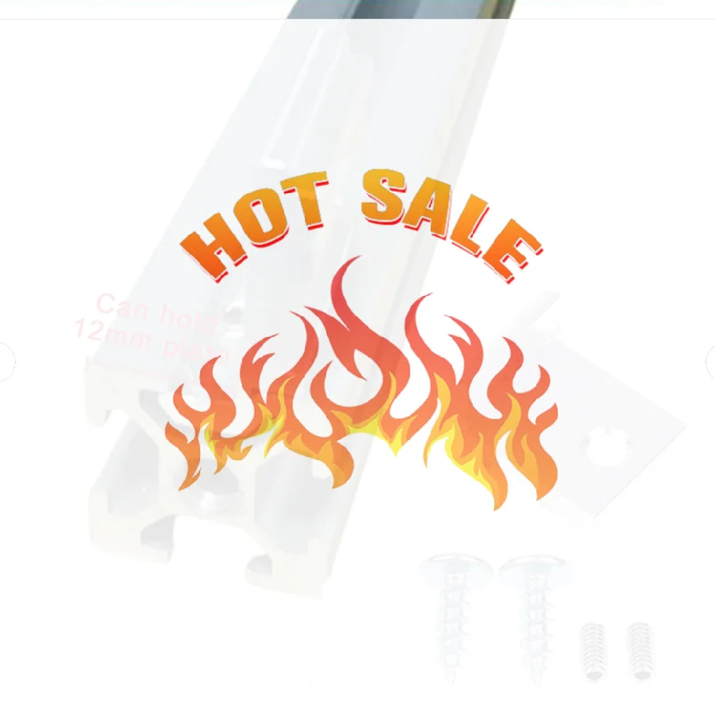 1Set Profilo In Alluminio Parti di Fissaggio Pannello Laterale Staffa Accessori 2020 3030 4040