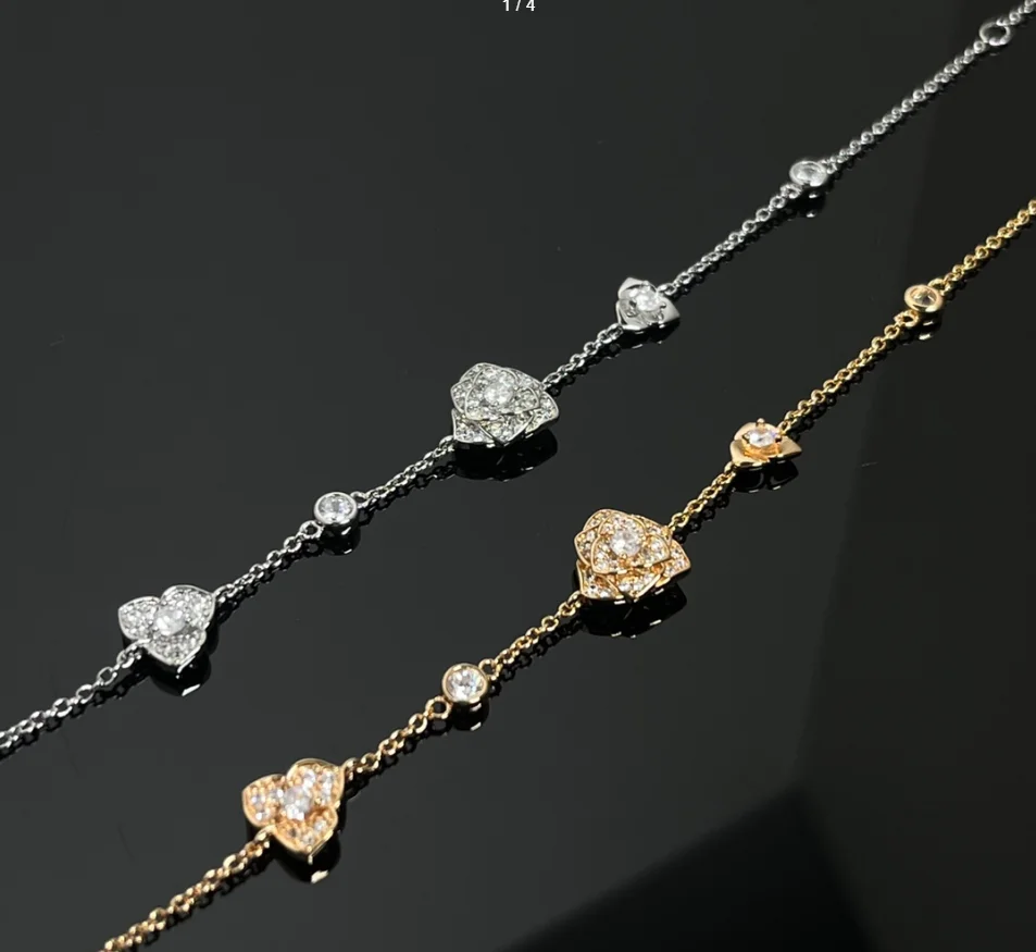 

Double Layer Embedded Full Diamond Bracelet,Luxury Minimalist Bracelet jewelry for women