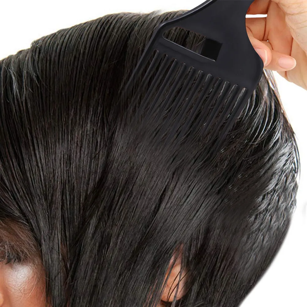 

3Pcs Classic Color Hair Lift Comb Plastic Pick Comb for Women Men Scalp Friendly Detangle Styling Portable Daily