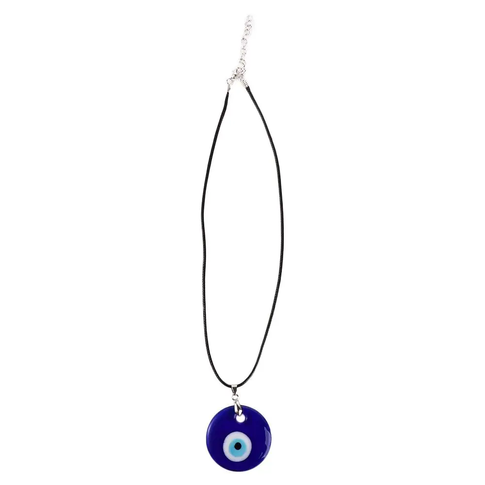 Fashion Jewelry Gift Lucky Turkish Neck Rope Couple Necklace Party Blue Eye Pendant Necklace for Women Amulet Necklace Choker