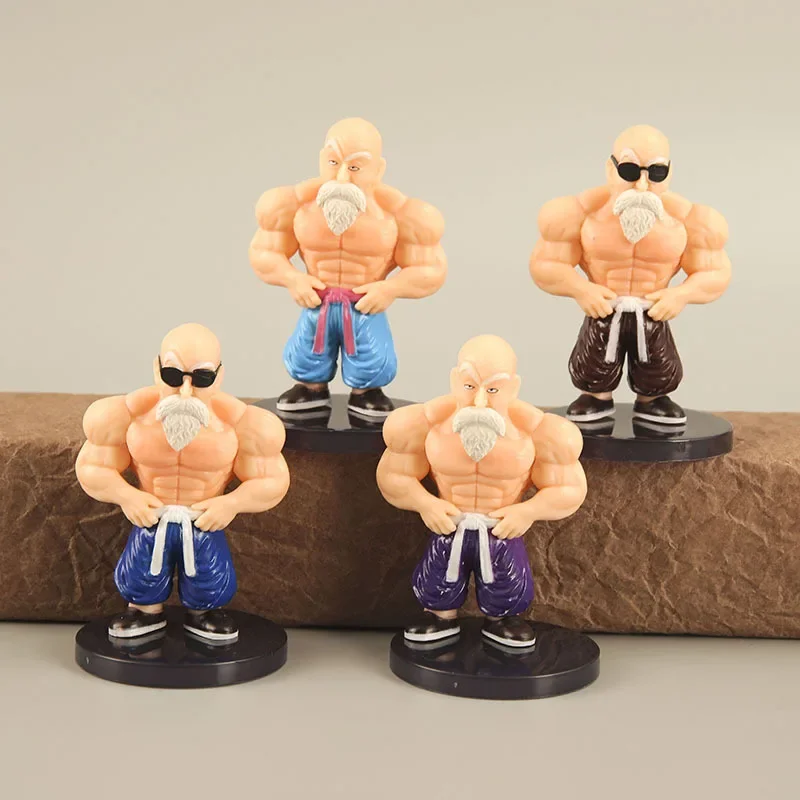 Dragon Ball Z Kame Sennin Model Muscles Version Master Roshi Kame Sennin PVC Collection Decoration Action Figures Toys Gift 2023