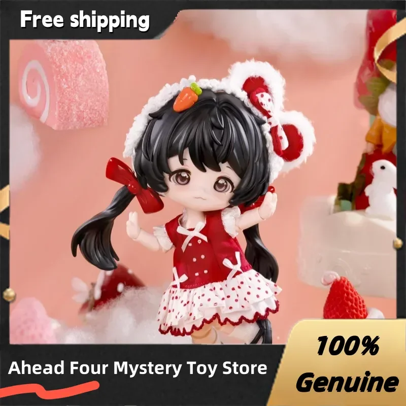 

Come4free Milk Cake Dream Puff Series Blind Box 1/12 BJD Cute Moveable Doll Collection Fashion Gift Desktop Ornament
