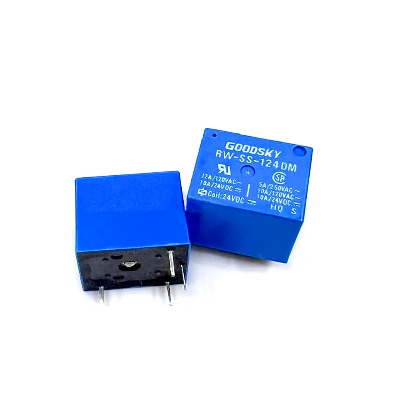 NEW RW-SS-124DM RW SS 124DM RWSS124DM 12VDC DC12V 12V relay 10A 4PIN