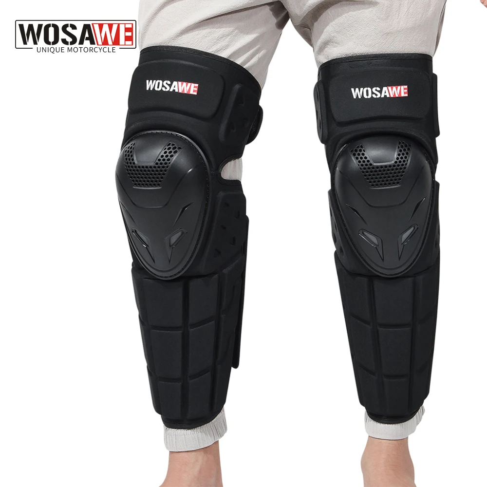 WOSAWE Warm Knee Protector Cycling Skiing Skateboarding Guard Knee Protective Gear Motocross MTB Bicycle Off-Road Knee Pads