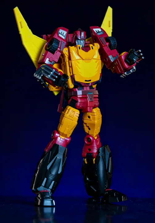 DX9 Transformation Toy D06 Original Red Rodimus/Hot Rod CARRY MP Scale with Car Action Figures