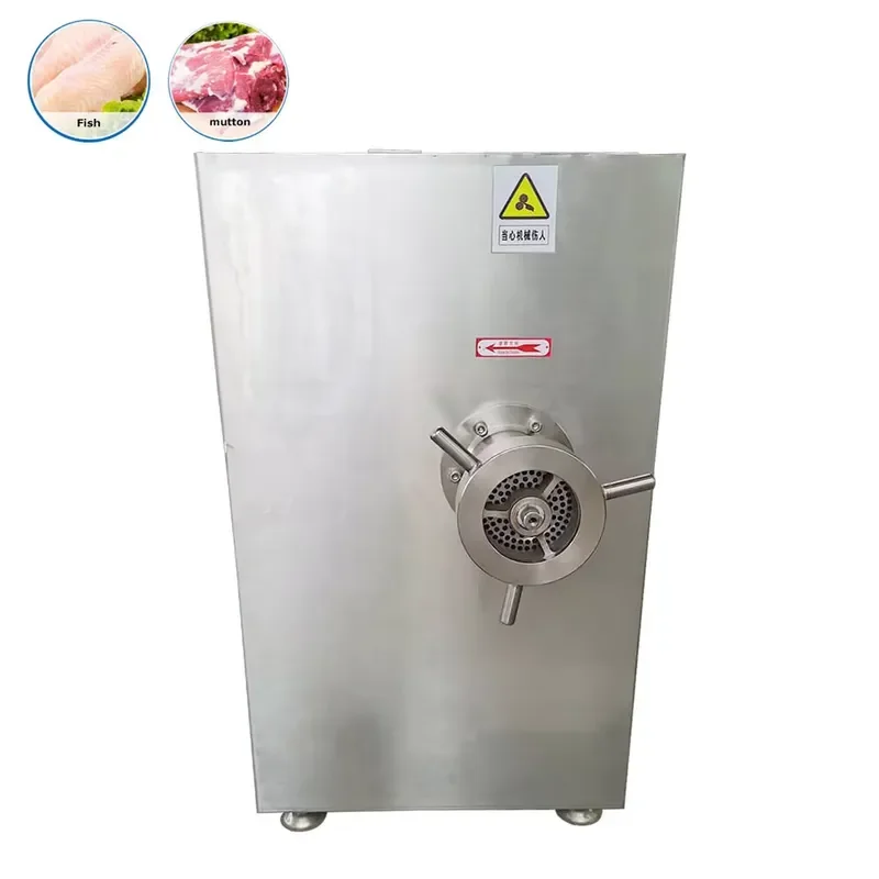 Heavy Duty Stainless Steel Commercial Meat Grinder for Fresh and Frozen Meats Beef Pork Chicken Manufacturer Supply