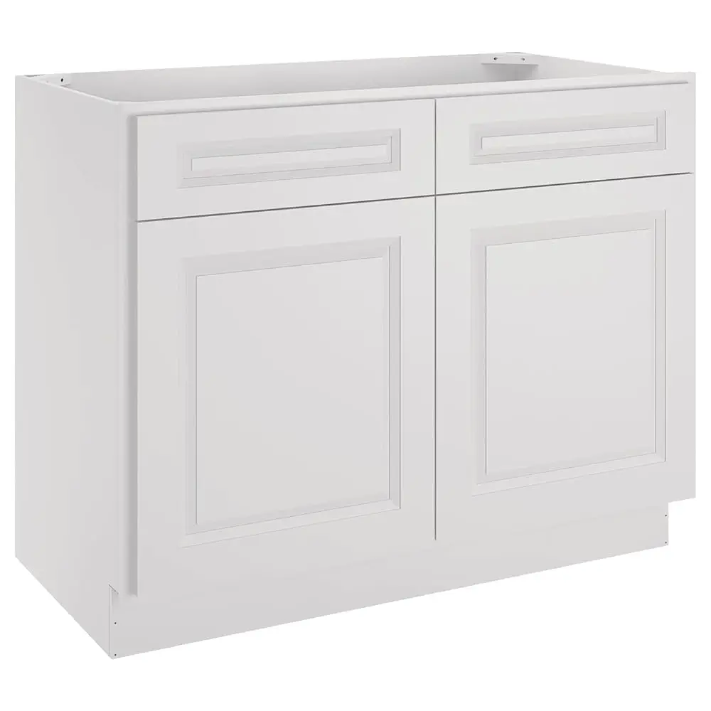 

Kitchen Base Cabinets, Sideboard Storage Cabinet, Entryway Cabinet With 2-Drawers & Adjustable Shelf, 42"" W X 24"" D X