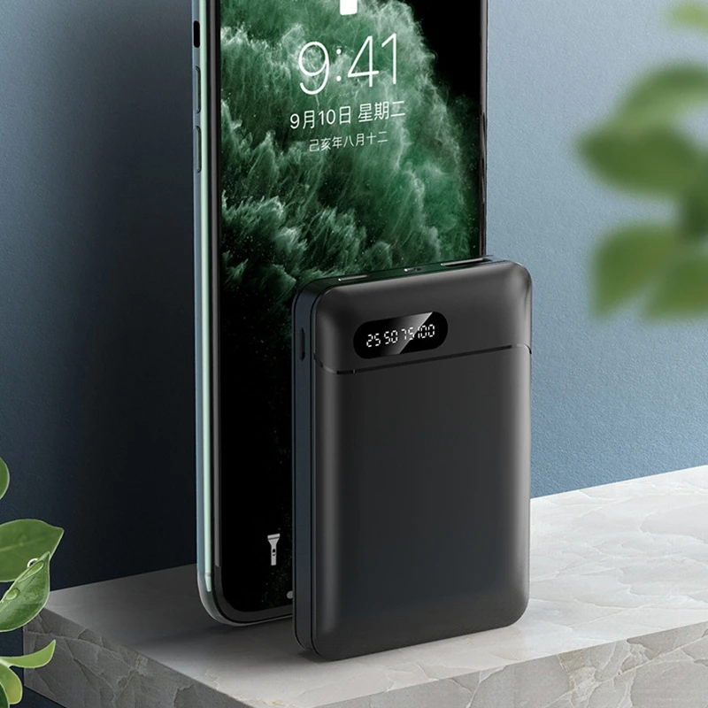 VIVO 10000mAh PowerBank 120W شحن سريع للغاية بطارية خارجية محمولة عالية السعة مع شاشة ديجيتال LED لهاتف iPhone الجديد #5
