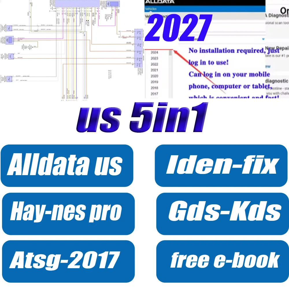 Alldata Online Account Auto Repair Software Wiring Diagram for Cars Motorcycles Alldata us Hay-nes Pro free RENOLINK
