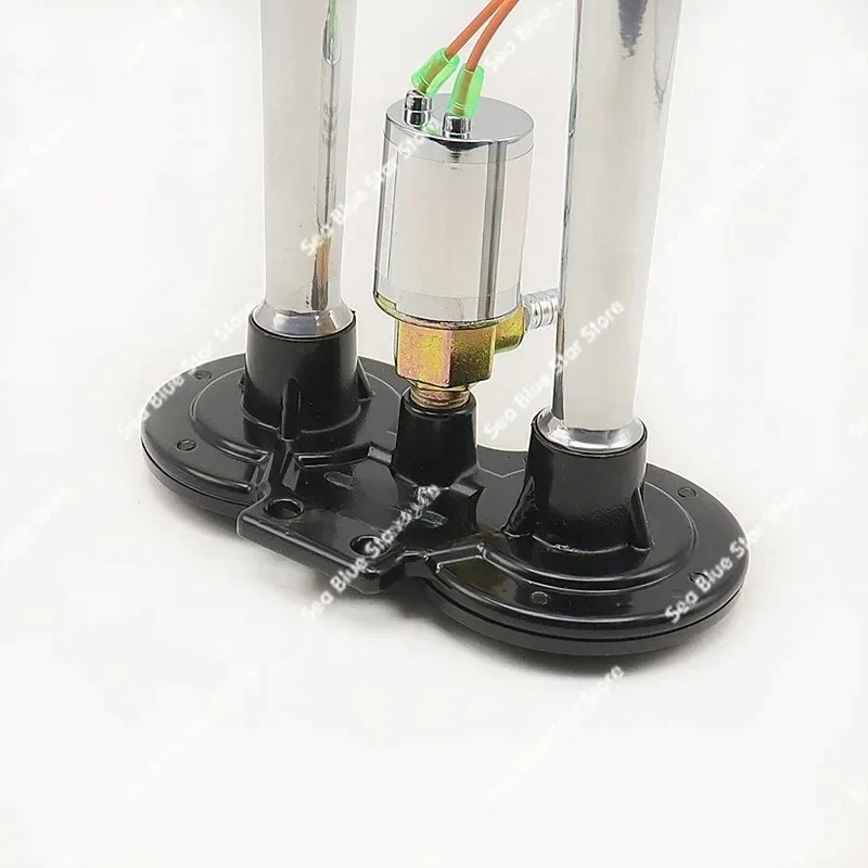 whistle horn treble super loud waterproof metal double tube universal whistle truck 12v24 volt electrically controlled gas horn
