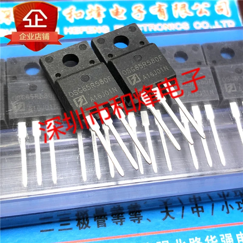 5PCS-10PCS OSG65R580F  TO-220F 650V 8A Best Quality In Stock  Fast Shipping Really Stock Best Quality