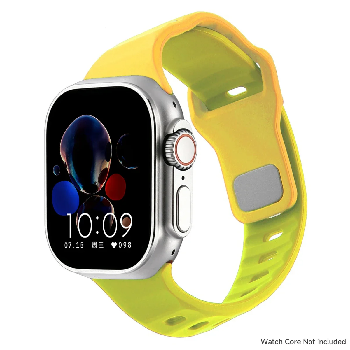 Kreatives Schrägband für Apple Watch 49mm 42 40 44 38 41mm Silikonarmband für iWatch Series 11 10 46mm 9 8 7 6 5 4 SE – Detail 26