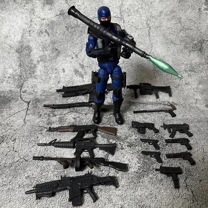 حقيقي 20 سم G.I. سلسلة جو المصنفة ريترو عيون الأفعى كاردباك كوبرا تروبر الطاقة عمل الشكل تحصيل لعبة مجسمة هدية