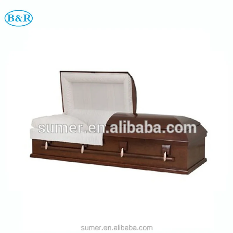 Ataúdes de Madera Duraderos Estilo Americano B&R, Modelo custom.Am-01-1, Color Bronce